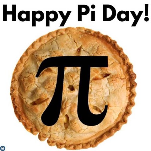 Image may contain: food, possible text that says 'Happy Pi Day!'